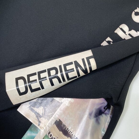 Puella Defriend Streetwead Dress Women’s Size Small Black Scuba - Picture 5 of 10